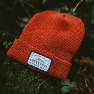 ISO Woods Coffee orange beanie